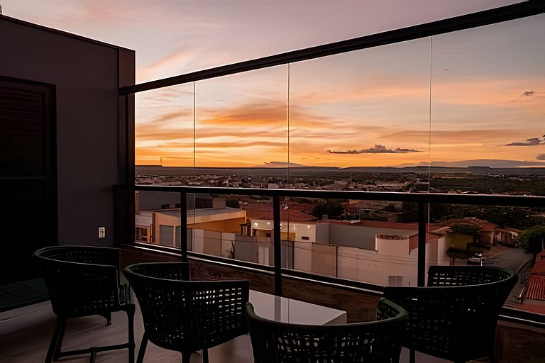 Loft Exclusivo | Rooftop com Vista Panorâmica