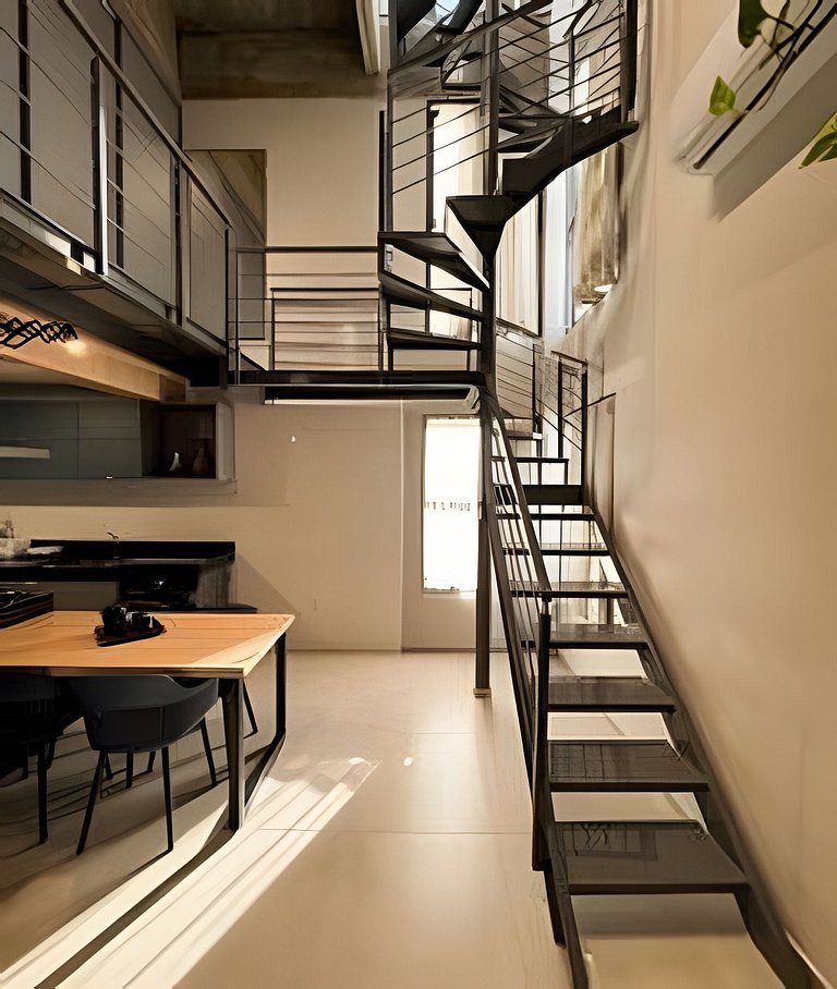 Loft Exclusivo | Rooftop com Vista Panorâmica