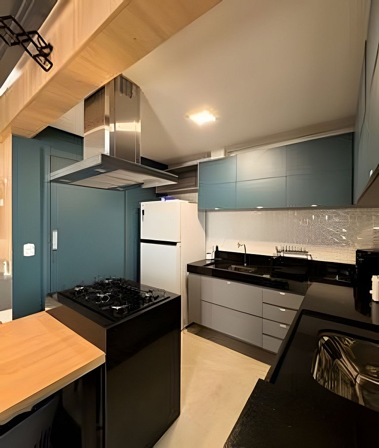 Loft Exclusivo | Rooftop com Vista Panorâmica