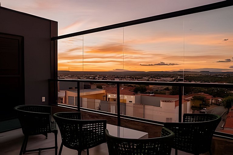 Loft Exclusivo | Rooftop com Vista Panorâmica