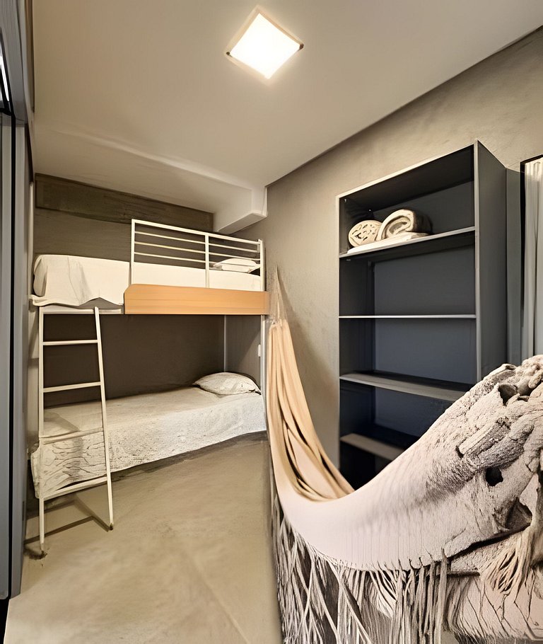 Loft Exclusivo | Rooftop com Vista Panorâmica