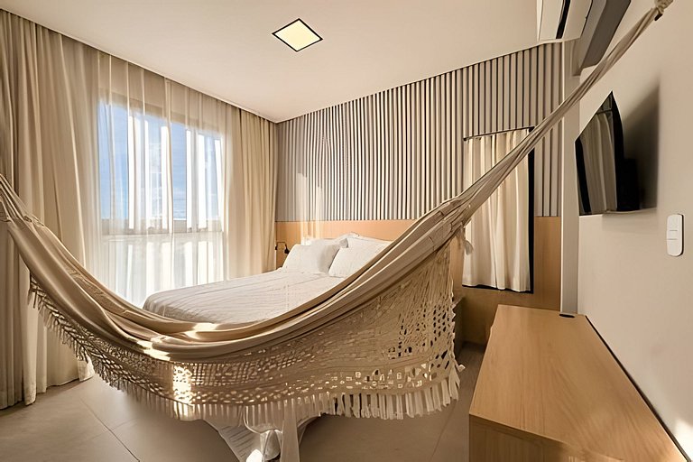 Loft Exclusivo | Rooftop com Vista Panorâmica